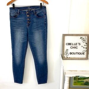 Versace 19•69 Italia Abbigliamento Sportivo SRL Button Fly High Rise Jeans 29/8